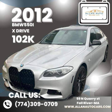 2012 BMW 5 Series for sale at Allan Auto Sales, LLC in Fall River MA
