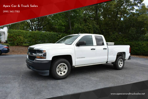 2016 Chevrolet Silverado 1500 for sale at Apex Car & Truck Sales in Apex NC