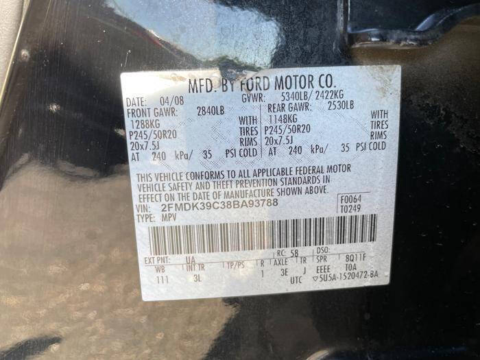 2008 Ford Edge Limited