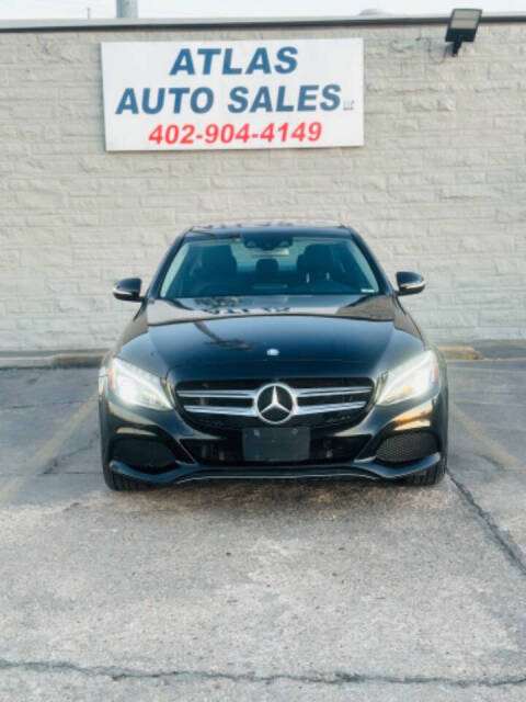 2015 Mercedes-Benz C-Class for sale at Atlas Auto Sales LLC in Lincoln, NE