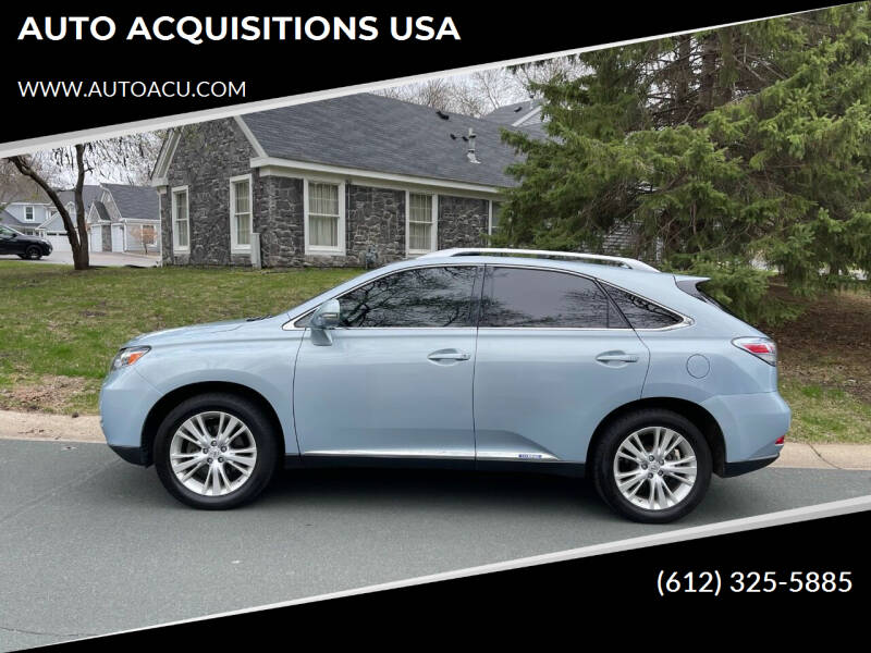 2010 Lexus RX 450h for sale at AUTO ACQUISITIONS USA in Eden Prairie MN