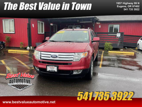 2007 Ford Edge for sale at Best Value Automotive in Eugene OR