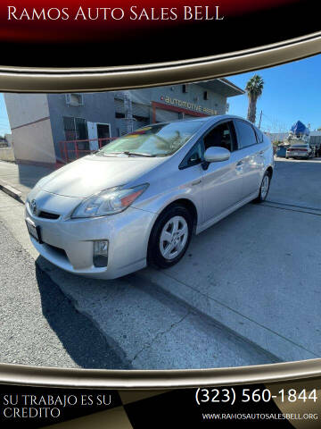 2011 Toyota Prius for sale at Ramos Auto Sales in Bell CA