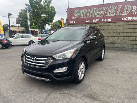2013 Hyundai Santa Fe Sport for sale at SPRINGFIELD BROTHERS LLC in Fullerton CA