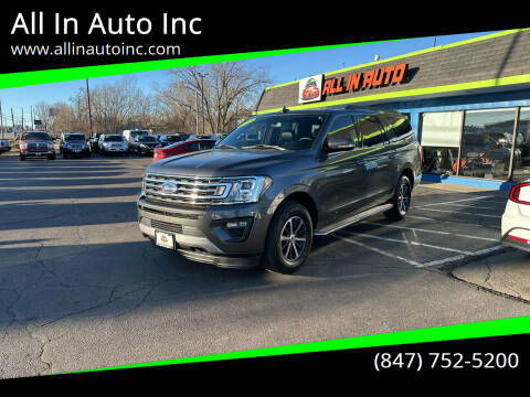 2018 Ford Expedition MAX for sale at All In Auto Inc in Palatine IL