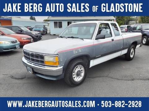 1992 Dodge Dakota for sale at Jake Berg Auto Sales in Gladstone OR