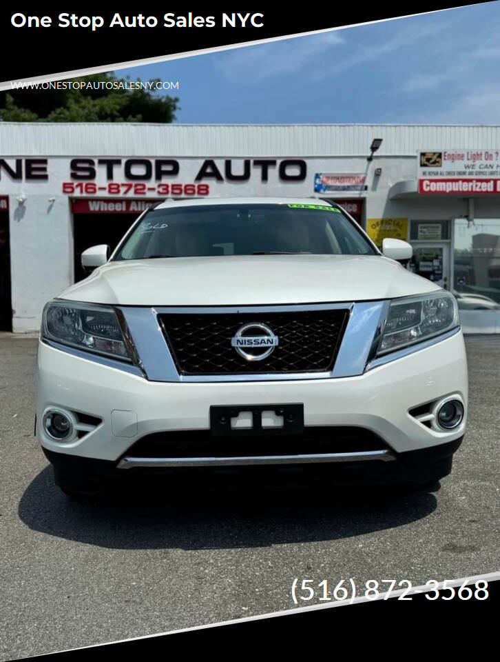 2015 Nissan Pathfinder for sale at One Stop Auto Sales NYC in Valley Stream, NY