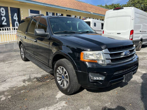 2017 Ford Expedition EL for sale at LKG Auto Sales Inc in Miami FL