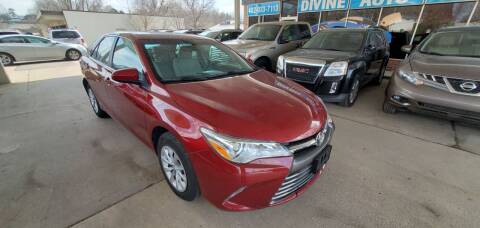 2015 Toyota Camry for sale at Divine Auto Sales LLC in Omaha NE