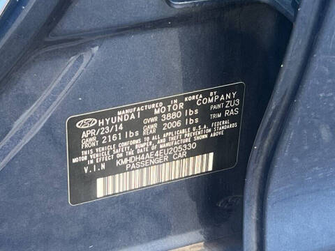 2014 Hyundai Elantra SE