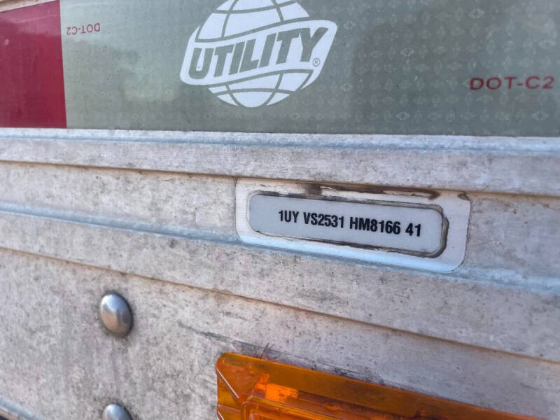 2017 AIR RIDE UTILITY TRAILER