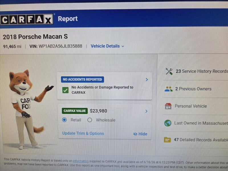 2018 Porsche Macan S
