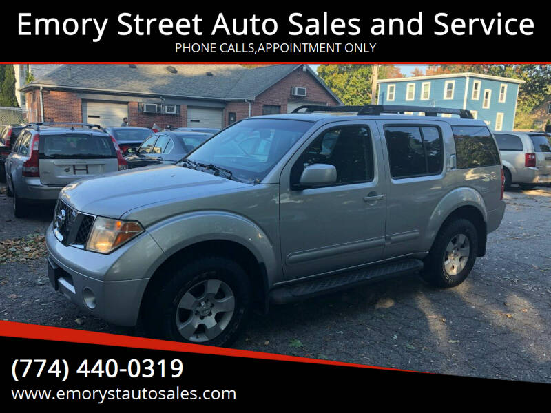 2006 Nissan Pathfinder for sale at Emory Street Auto Sales and Service in Attleboro MA