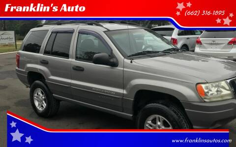 2002 Jeep Grand Cherokee for sale at Franklin's Auto in New Albany MS