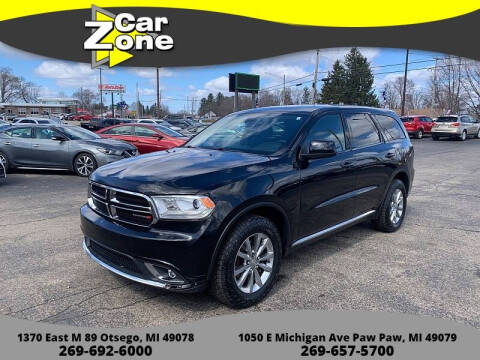 2018 Dodge Durango for sale at Car Zone in Otsego MI