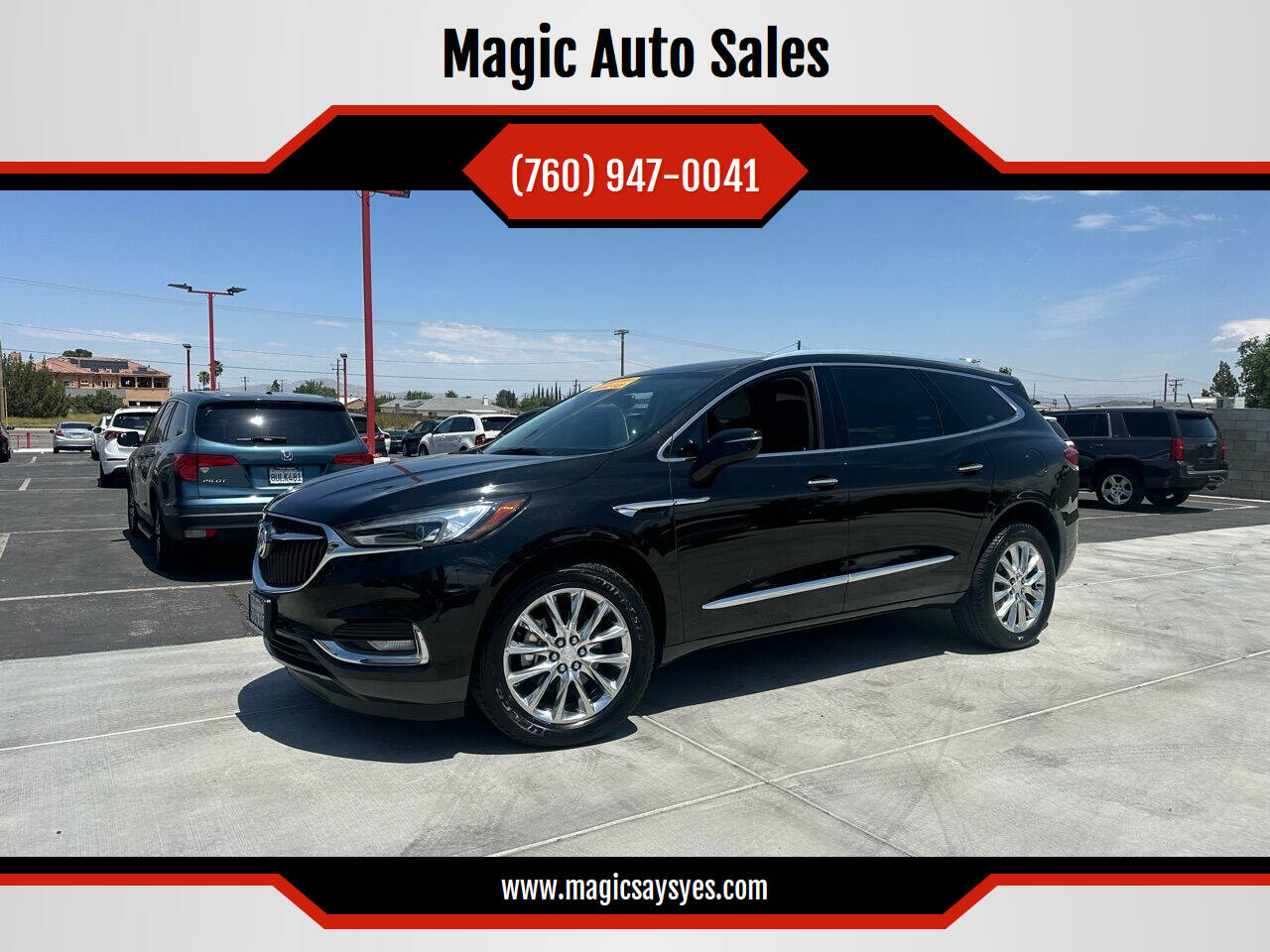 2018 Buick Enclave for sale at Magic Auto Sales in Hesperia, CA