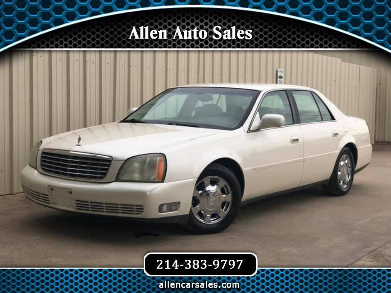 2003 Cadillac DeVille for sale at Allen Auto Sales in Dallas TX
