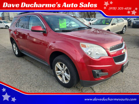 2014 Chevrolet Equinox for sale at Dave Ducharme's Auto Sales in Lowell MA