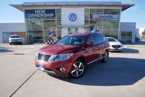 2014 Nissan Pathfinder for sale at Lewisville Volkswagen in Lewisville TX