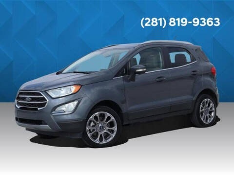 2019 Ford EcoSport for sale at BIG STAR CLEAR LAKE - USED CARS in Houston TX