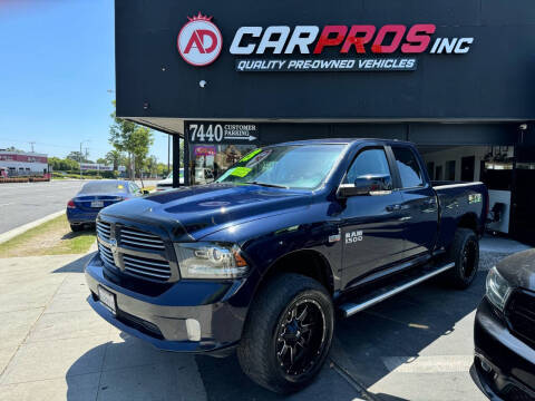 2013 RAM 1500 for sale at AD CarPros, Inc. in Downey CA