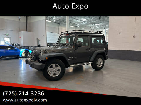 2014 Jeep Wrangler for sale at Auto Expo in Las Vegas NV