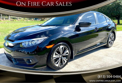 2016 Honda Civic for sale at On Fire Car Sales in Tampa FL