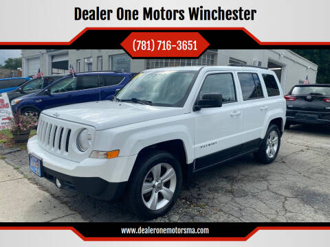 2016 Jeep Patriot for sale at Dealer One Motors Winchester in Winchester MA