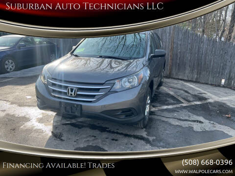 2014 Honda CR-V for sale at Suburban Auto Technicians LLC in Walpole MA