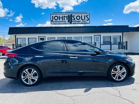 2017 Hyundai Elantra for sale at John Solis Automotive Village in Idaho Falls ID