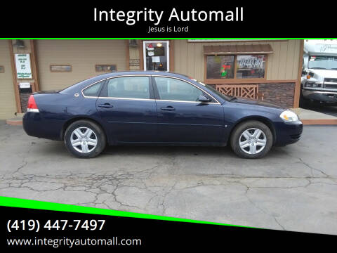 2008 Chevrolet Impala for sale at Integrity Automall in Tiffin OH