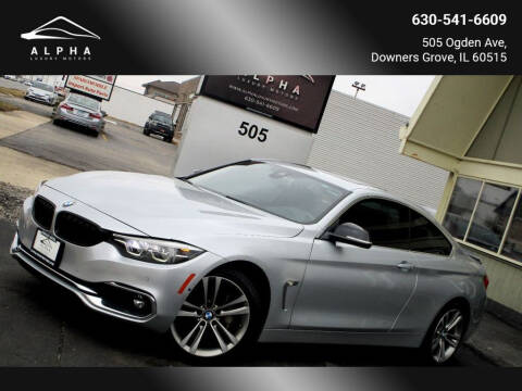 2018 BMW 4 Series for sale at Alpha Luxury Motors in Downers Grove IL