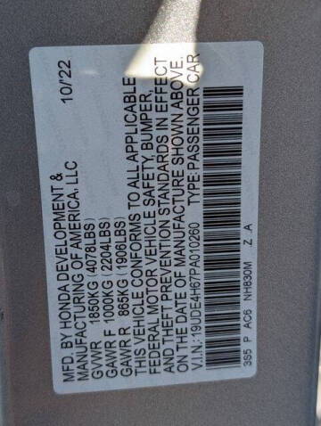 2023 Acura Integra w/Tech w/A-SPEC