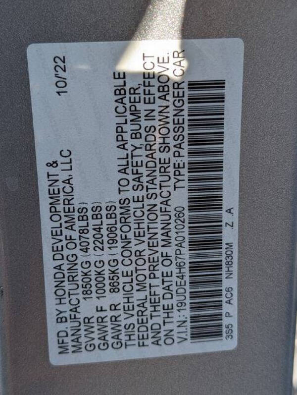 2023 Acura Integra w/Tech w/A-SPEC