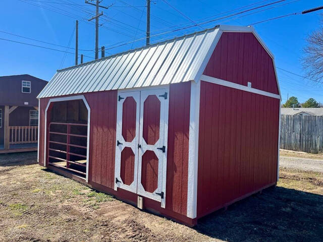 Burnett Affordable Buildings 12x20 Livestock Barn Image