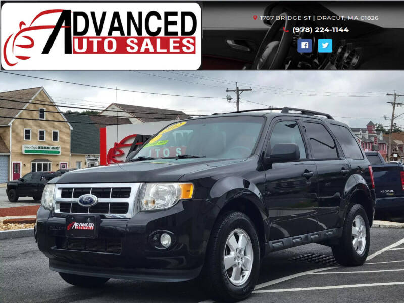 2012 Ford Escape for sale at Advanced Auto Sales in Dracut MA