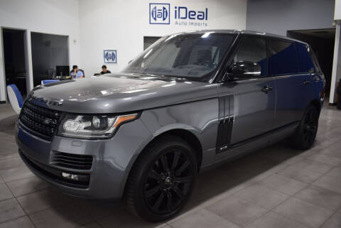 2017 Land Rover Range Rover for sale at iDeal Auto Imports in Eden Prairie MN