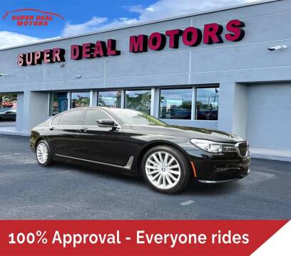 2018 BMW 7 Series for sale at SUPER DEAL MOTORS in Hollywood FL