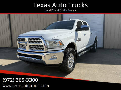 2016 RAM 2500 for sale at Texas Auto Trucks in Wylie TX