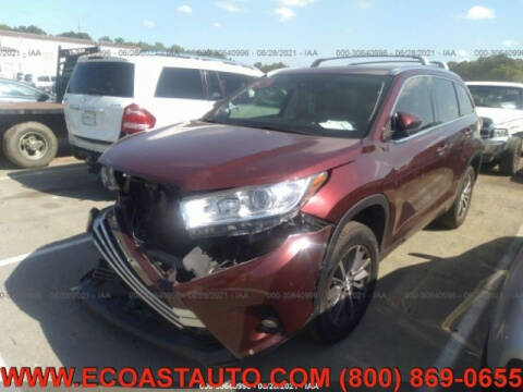 2017 Toyota Highlander for sale at East Coast Auto Source Inc. in Bedford VA