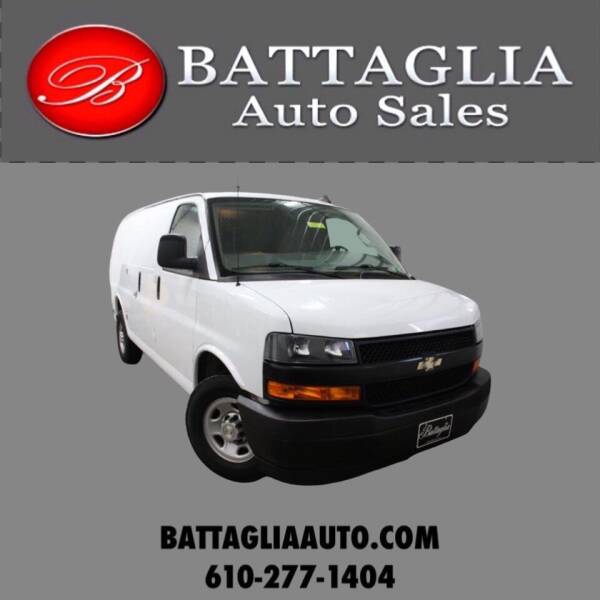 2018 Chevrolet Express for sale at Battaglia Auto Sales in Plymouth Meeting PA