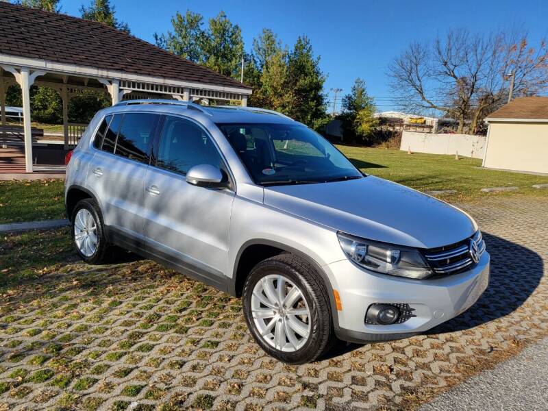 2013 Volkswagen Tiguan for sale at CROSSROADS AUTO SALES in West Chester PA