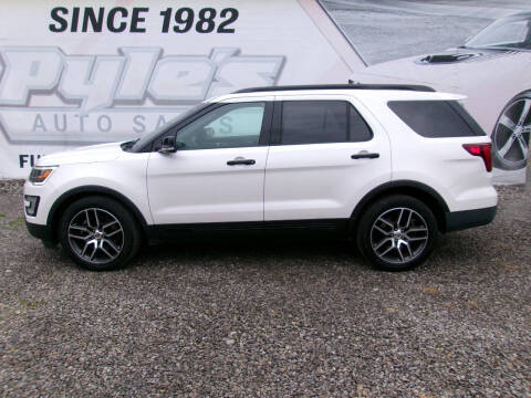 2017 Ford Explorer for sale at Pyles Auto Sales in Kittanning PA