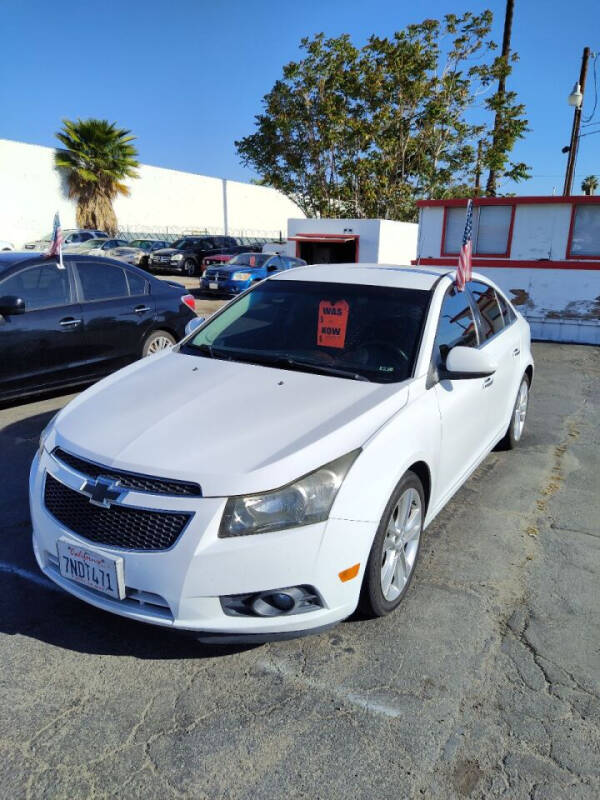 2013 Chevrolet Cruze for sale at Alpha 1 Automotive Group in Hemet CA