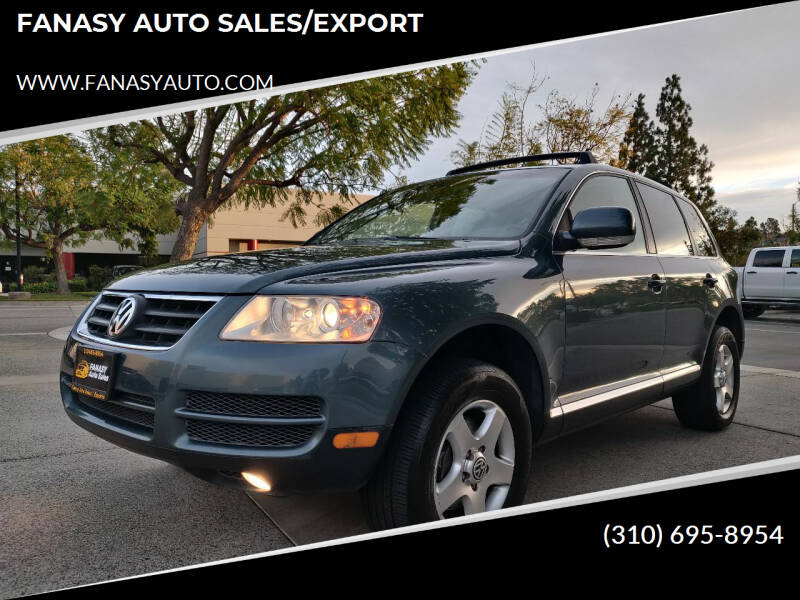 2006 Volkswagen Touareg for sale at FANASY AUTO SALES/EXPORT in Yorba Linda CA