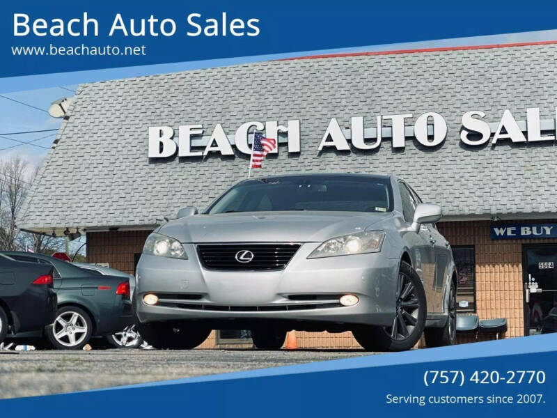 2007 Lexus ES 350 for sale at Beach Auto Sales in Virginia Beach VA