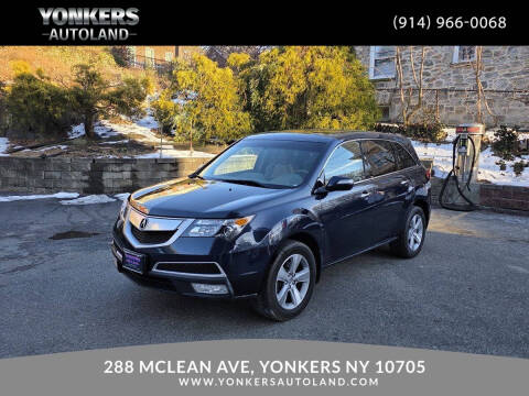 2010 Acura MDX for sale at Yonkers Autoland in Yonkers NY