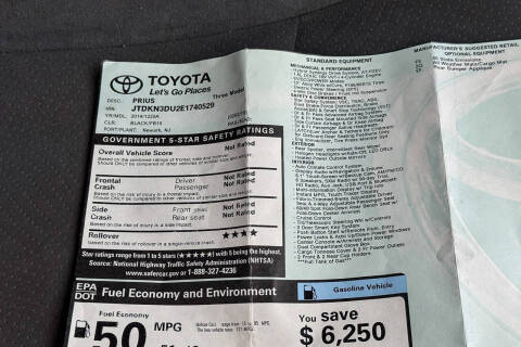 2014 Toyota Prius Three