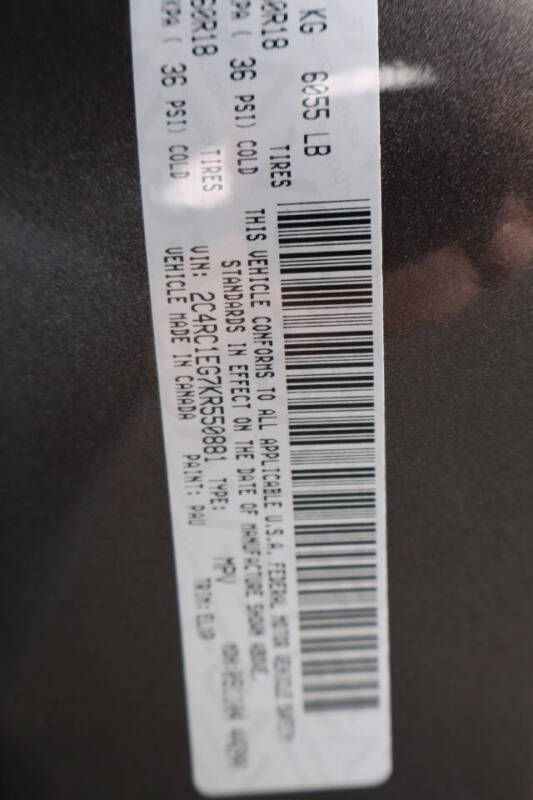 2019 Chrysler Pacifica Touring L Plus