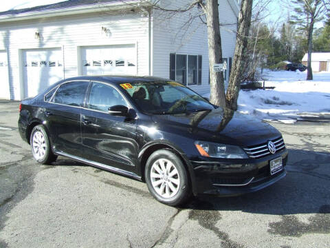 2013 Volkswagen Passat for sale at DUVAL AUTO SALES in Turner ME